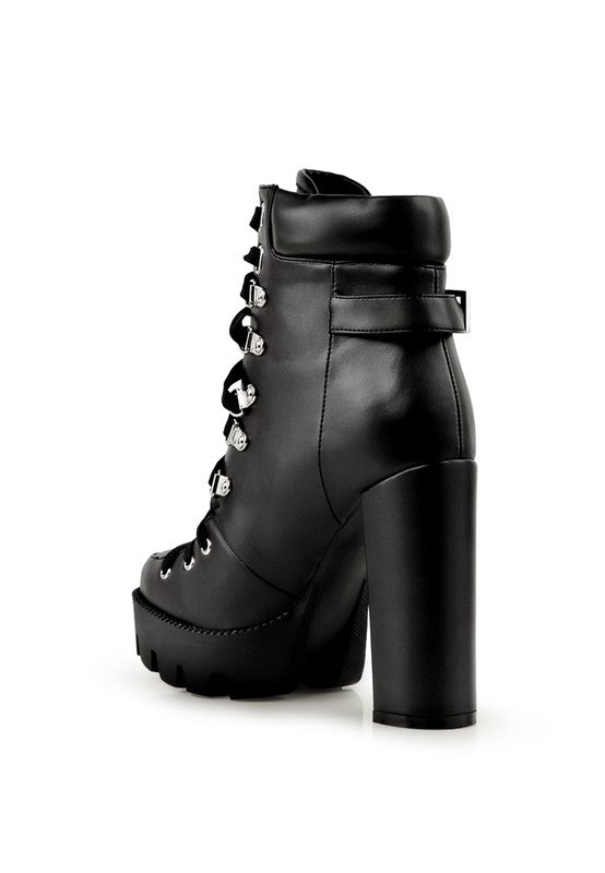 Willow Combat Boot See size chart under “more details” The Fashion Celestial