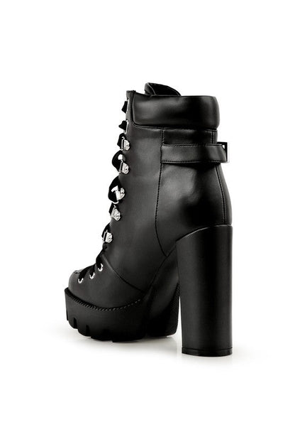 Willow Combat Boot See size chart under “more details” The Fashion Celestial