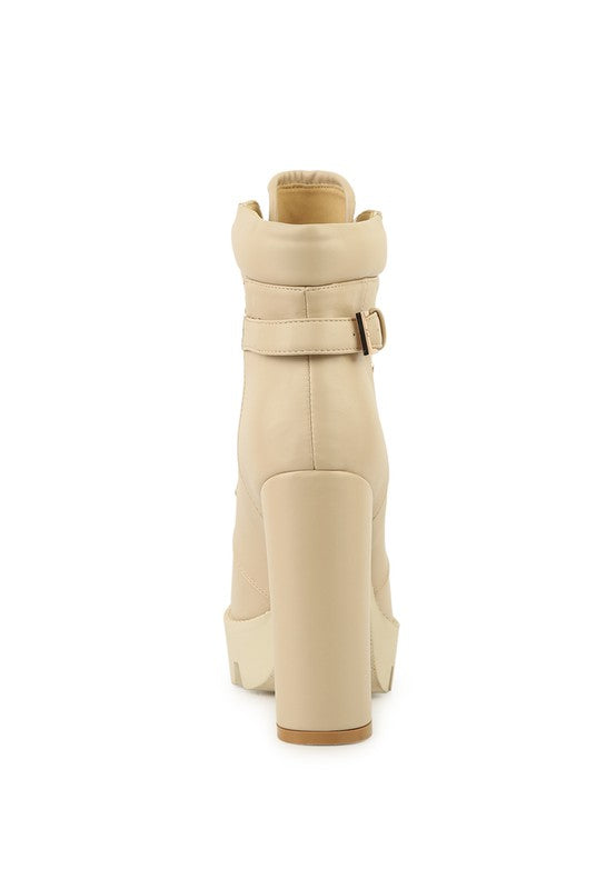 Willow Combat Boot See size chart under “more details” The Fashion Celestial