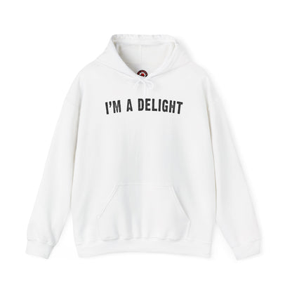 I'm A Delight Hooded Sweatshirt The Devil's Pickle