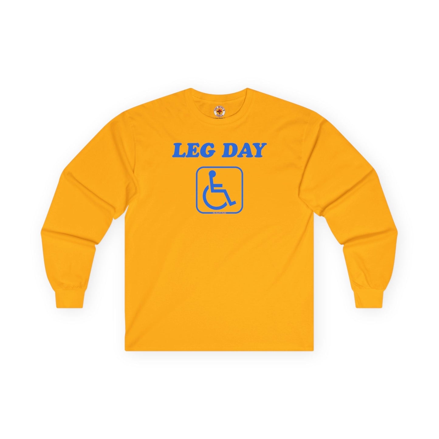 Leg Day Handicap Long Sleeve Tee The Devil's Pickle