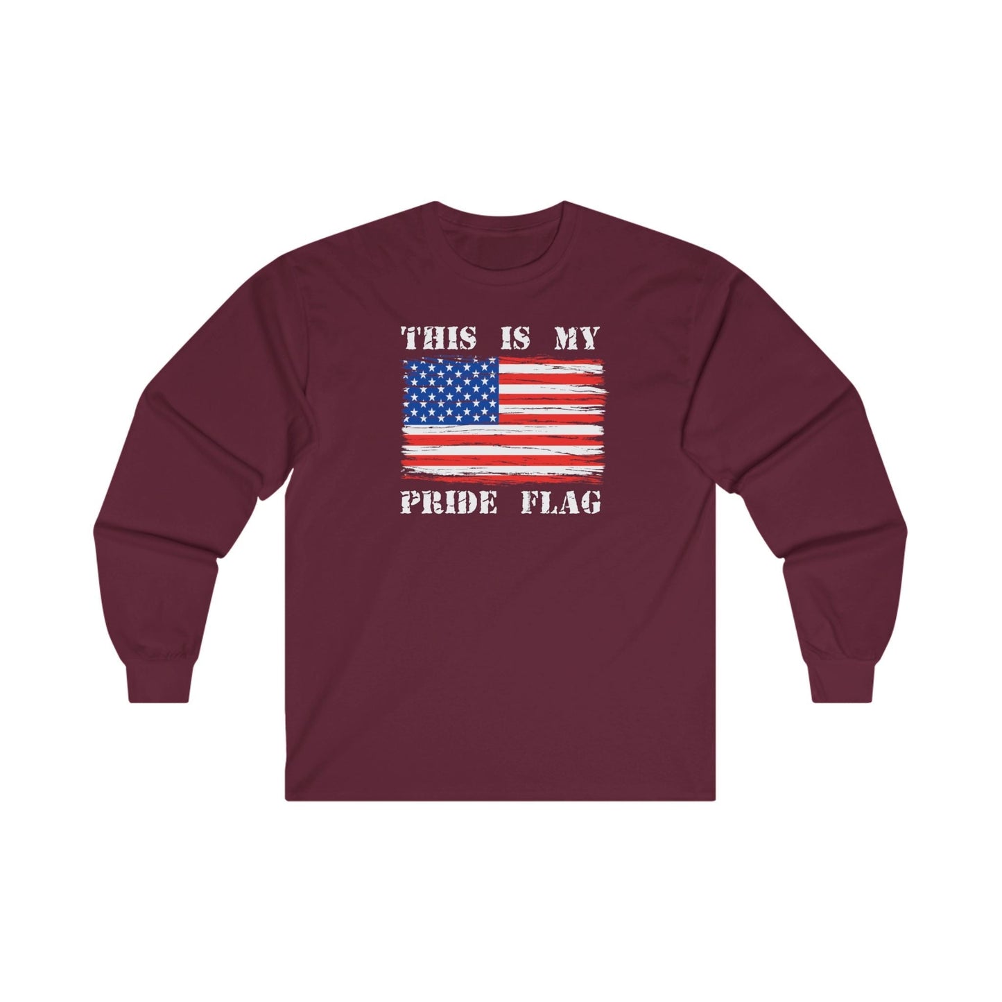 This Is My Pride Flag Long Sleeve Tee The Devil's Pickle