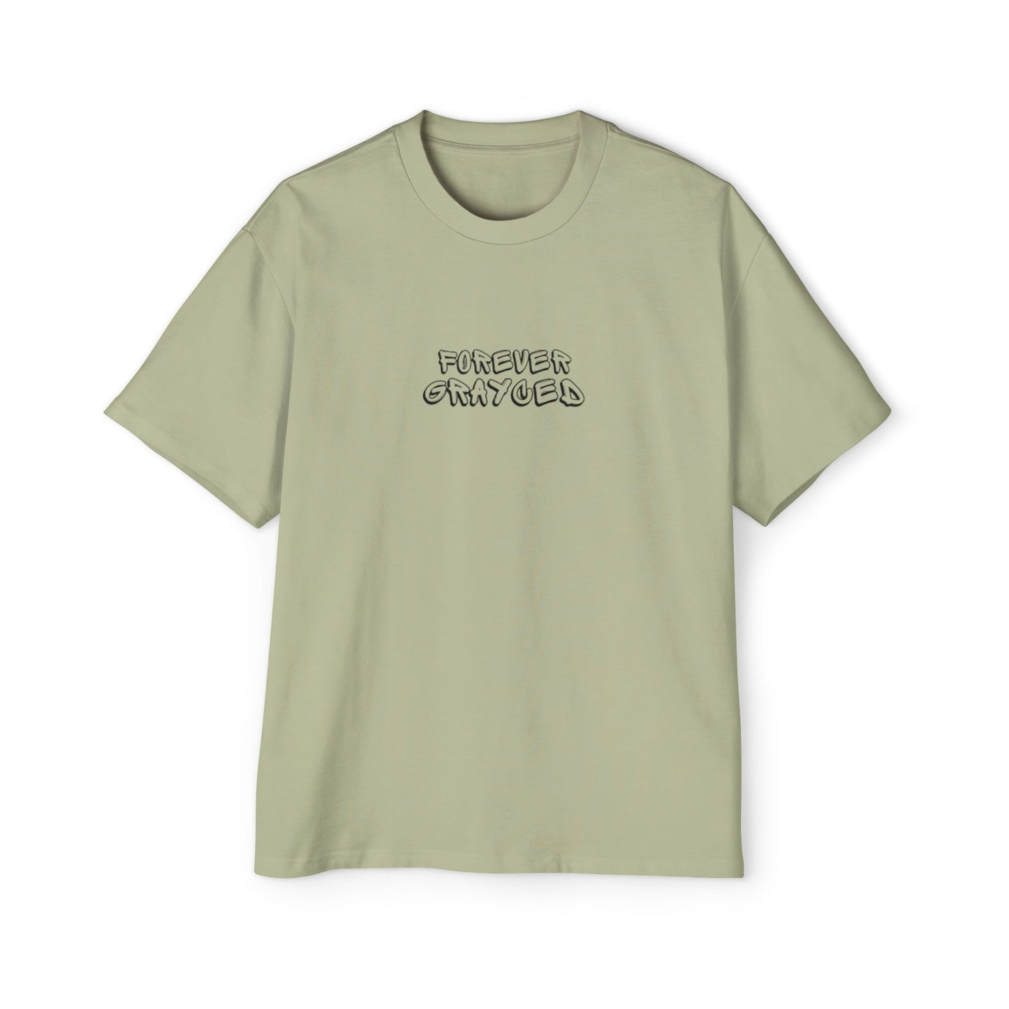 Men's Heavy Oversized Tee Grayceful LLC