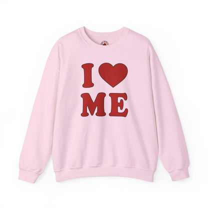 I Heart Me Crewneck Sweatshirt The Devil's Pickle