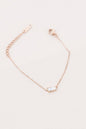 Beaming Bar Stone Bracelet | Rose Gold (14K) Shop Style & More | Fresh Looks, Everyday Deals & Free Shipping