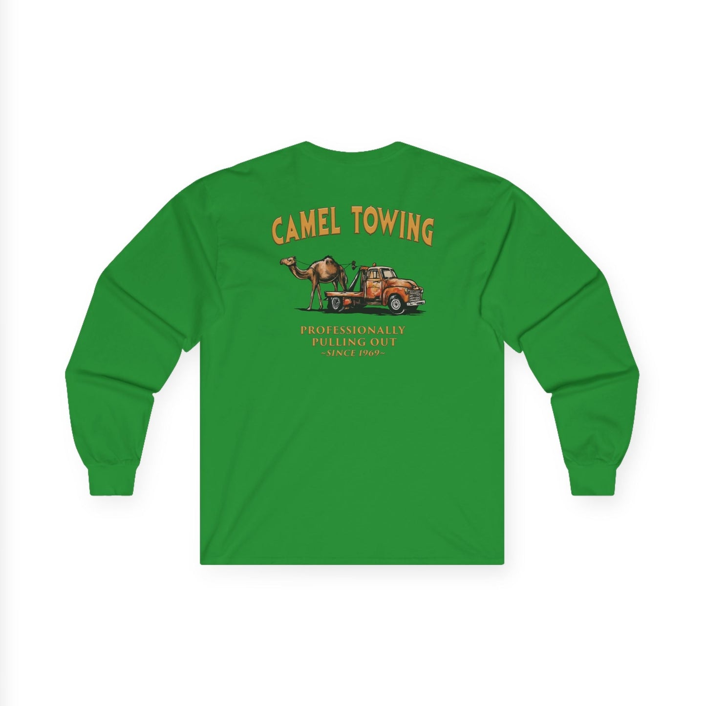 Camel Towing Back Long Sleeve Tee The Devil's Pickle