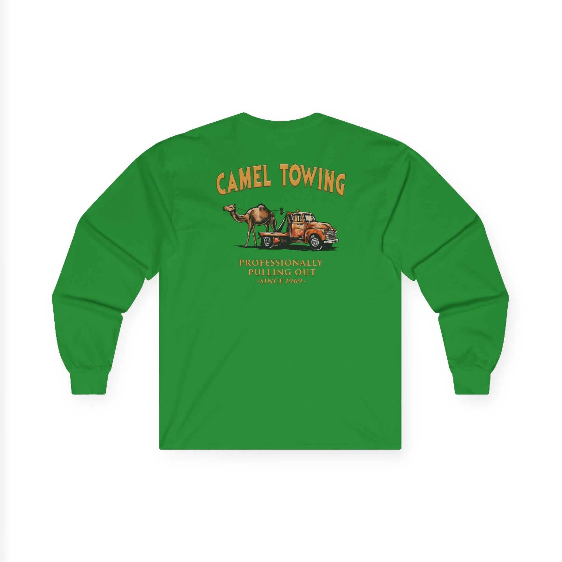 Camel Towing Back Long Sleeve Tee The Devil's Pickle