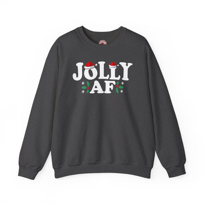 Jolly AF Crewneck Sweatshirt The Devil's Pickle