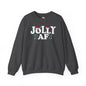 Jolly AF Crewneck Sweatshirt The Devil's Pickle