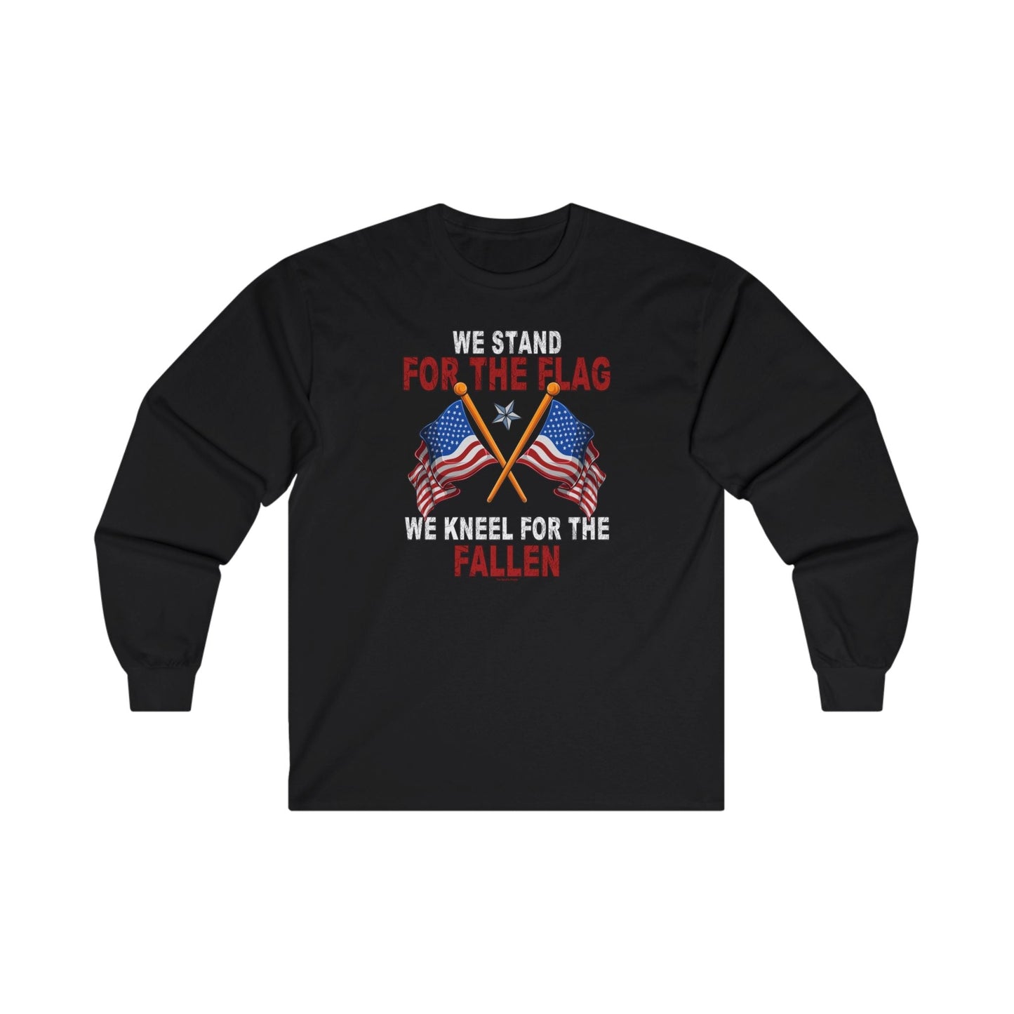 We Stand For The Flag Long Sleeve Tee The Devil's Pickle