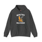 Healthy and Delicious Hooded Sweatshirt The Devil's Pickle