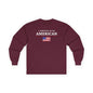 I Identify As An American Long Sleeve Tee The Devil's Pickle
