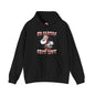 On Santa's Shit List Hooded Sweatshirt The Devil's Pickle