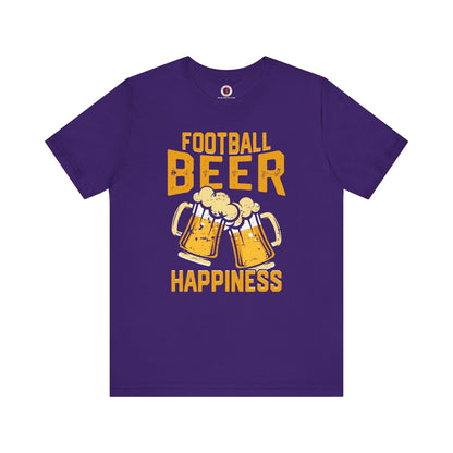 Football Beer and Happiness T-Shirt The Devil's Pickle