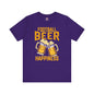 Football Beer and Happiness T-Shirt The Devil's Pickle