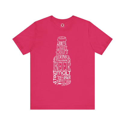 Beer Bottle of Words T-Shirt The Devil's Pickle