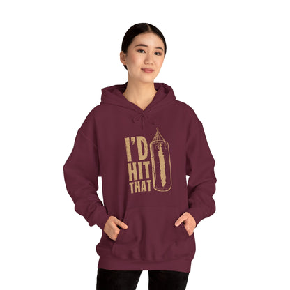 I'd Hit That Hooded Sweatshirt The Devil's Pickle