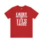Easily Distracted By Tits and Tacos T-Shirt The Devil's Pickle