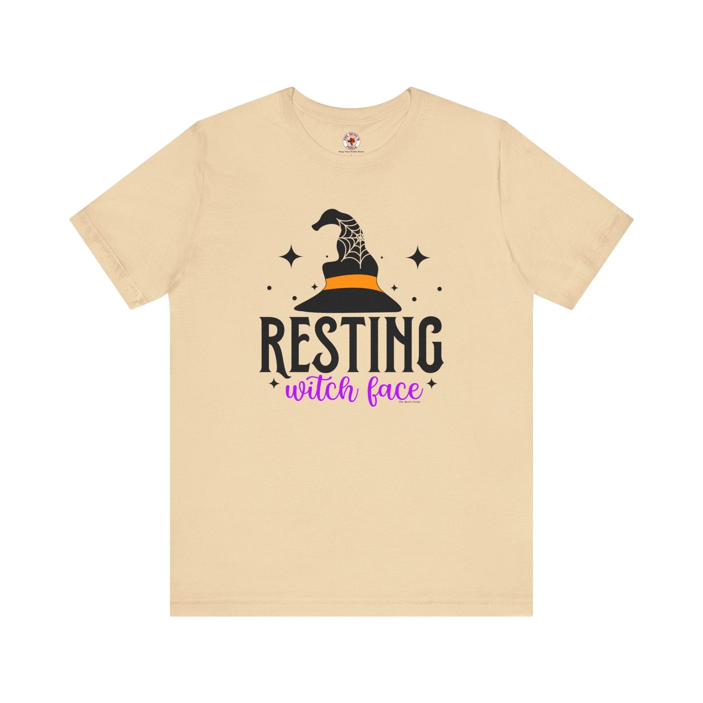 Resting Witch Face T-Shirt The Devil's Pickle