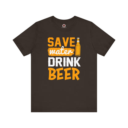 Save Water Drink Beer T-Shirt The Devil's Pickle