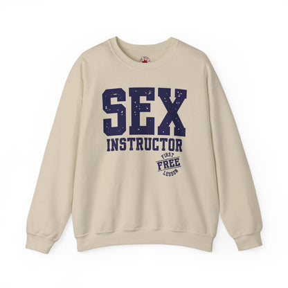 Sex Instructor Crewneck Sweatshirt The Devil's Pickle