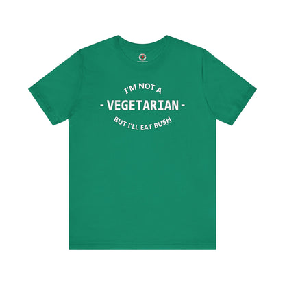 I'm Not A Vegetarian T-Shirt The Devil's Pickle