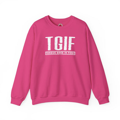 TGIF Crewneck Sweatshirt The Devil's Pickle