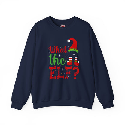 What The Elf Crewneck Sweatshirt The Devil's Pickle