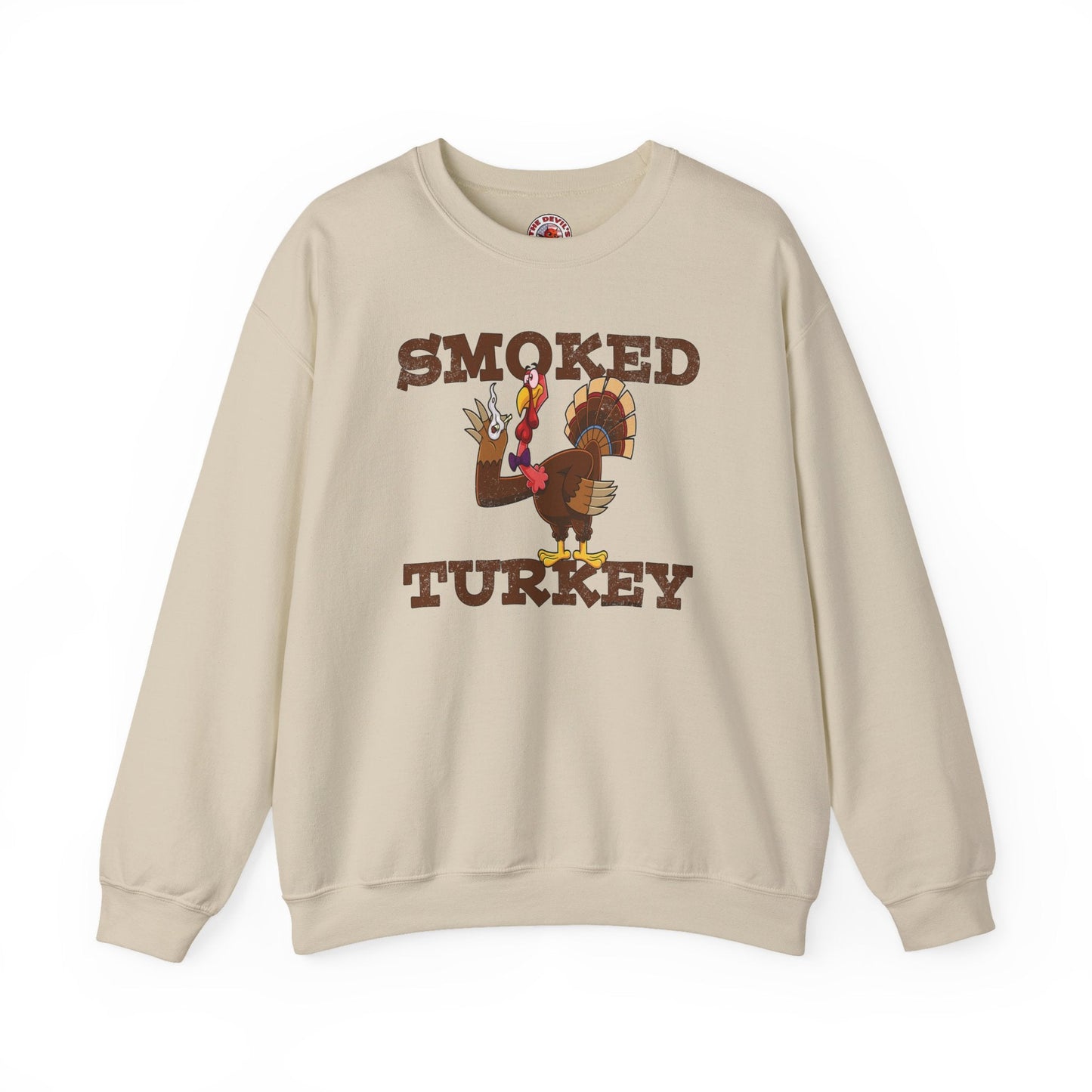Smoked Turkey Crewneck Sweatshirt The Devil's Pickle