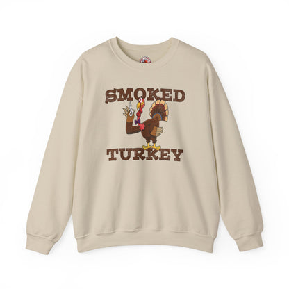 Smoked Turkey Crewneck Sweatshirt The Devil's Pickle