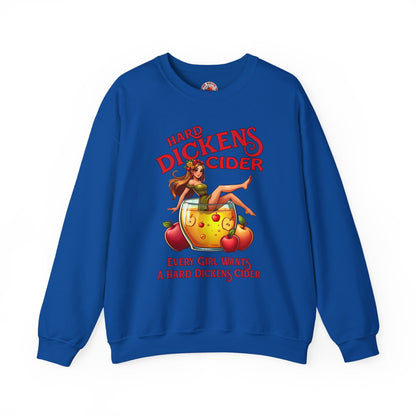 Hard Dickens Cider Crewneck Sweatshirt The Devil's Pickle