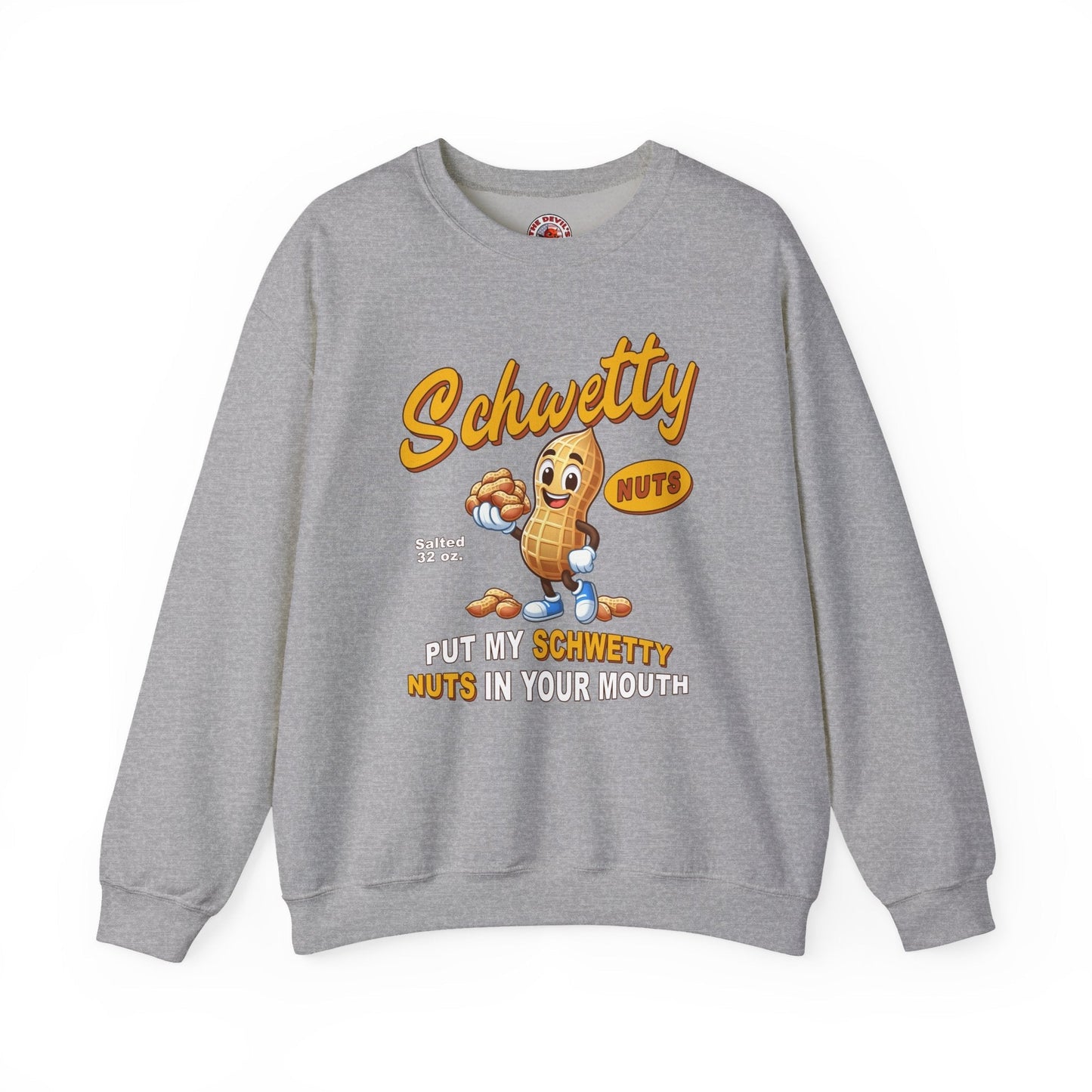Schwetty Nuts Crewneck Sweatshirt The Devil's Pickle