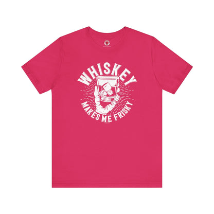 Whiskey Makes Me Frisky T-Shirt The Devil's Pickle