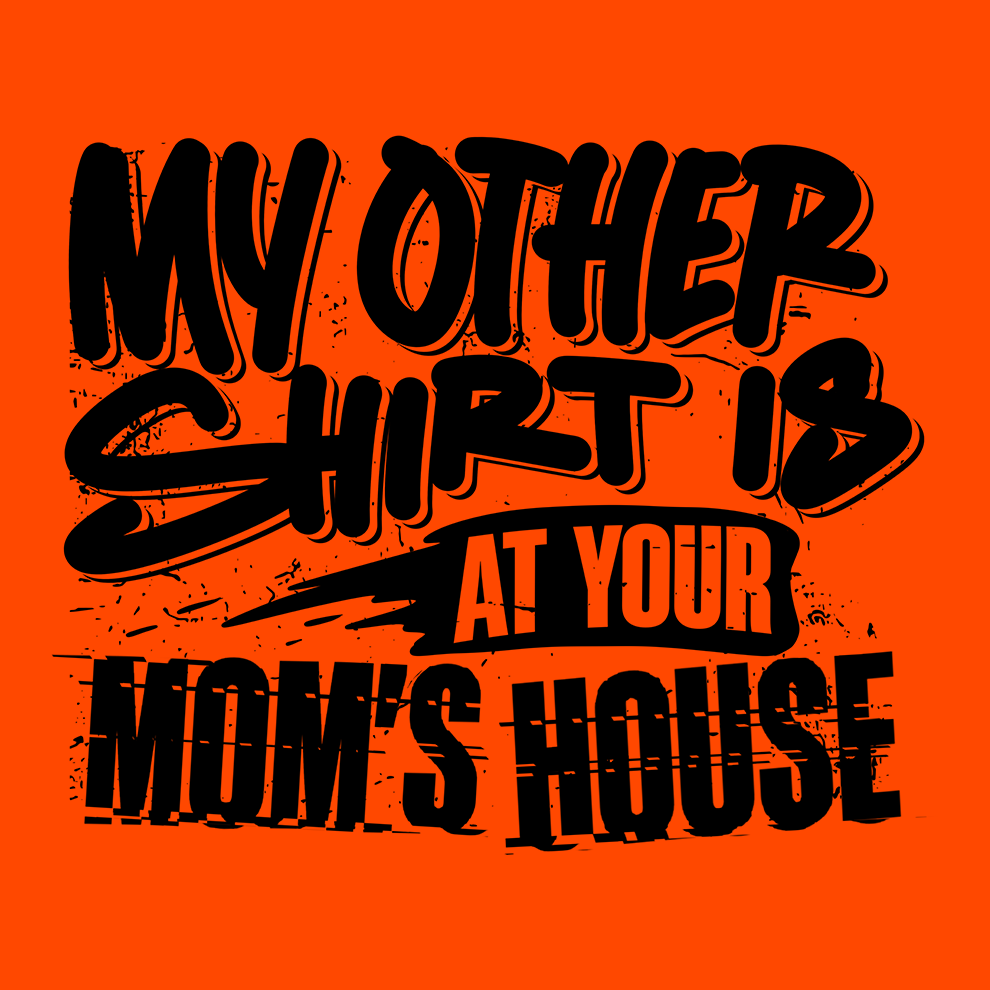 Your Mom's House - Safety Yellow T-Shirt Armed American Supply