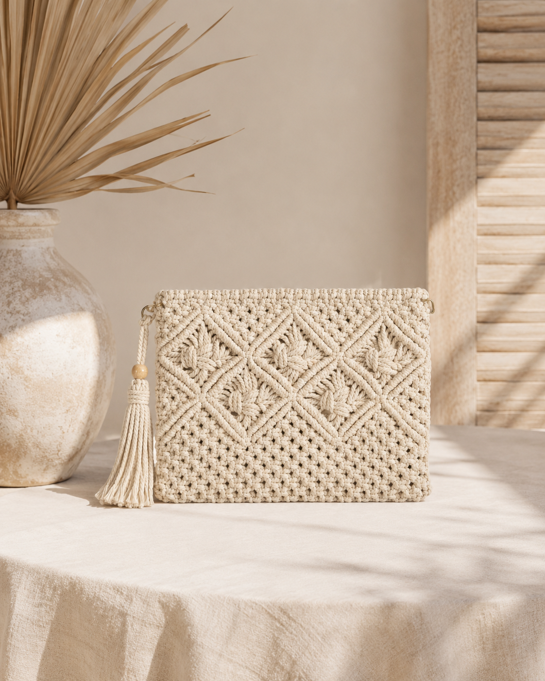 Ren Crochet Clutch Village Thrive