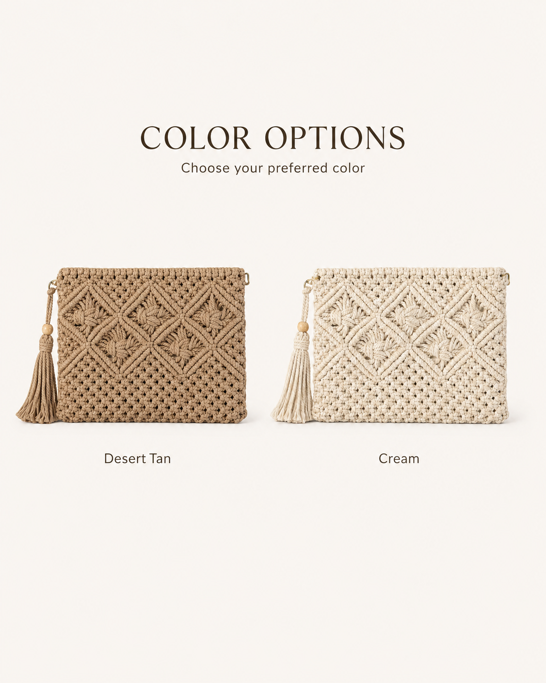 Ren Crochet Clutch Village Thrive