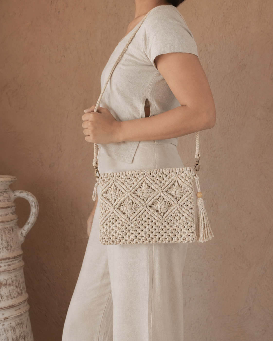 Ren Crochet Clutch Village Thrive