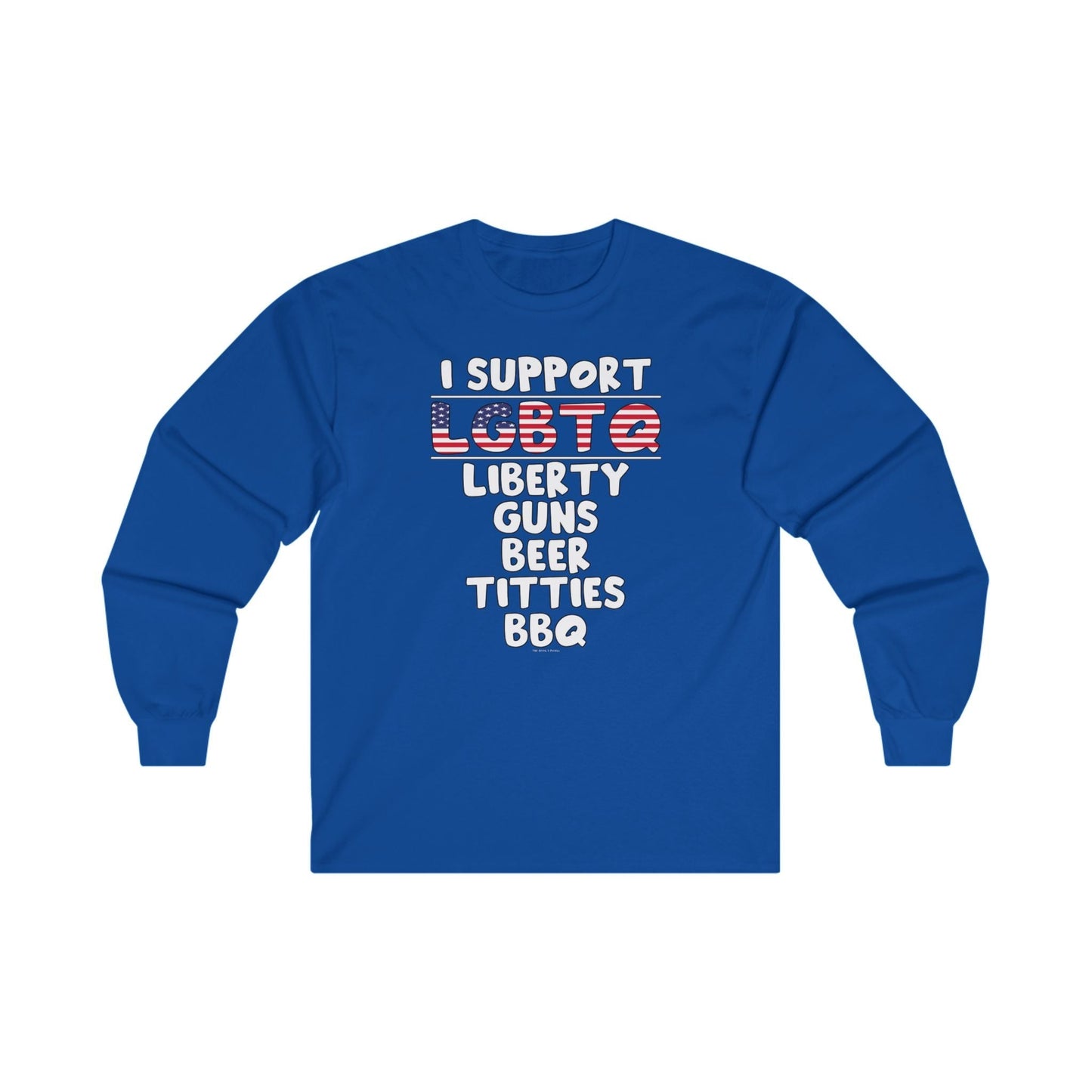 I Support LGBTQ Long Sleeve Tee The Devil's Pickle