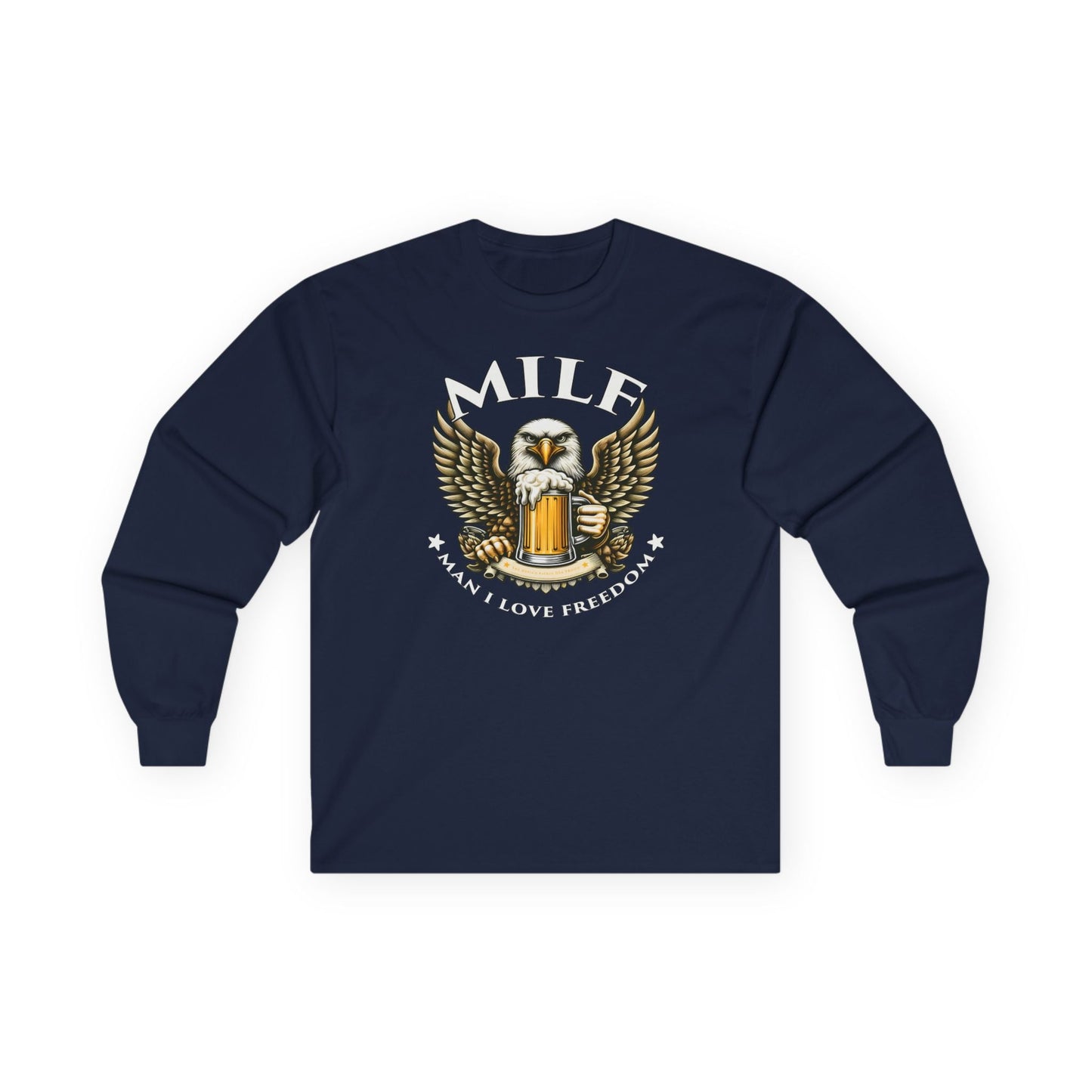 Man I Love Freedom Long Sleeve Tee The Devil's Pickle