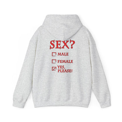 Sex? Yes, Please Hooded Sweatshirt The Devil's Pickle