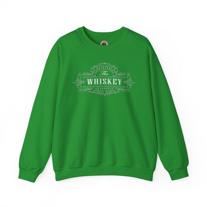 The Original Authentic Whiskey Crewneck Sweatshirt The Devil's Pickle