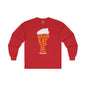Beer Eat Sleep Repeat Long Sleeve Tee The Devil's Pickle