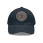 Hat with Leather Patch (Round) Grayceful LLC