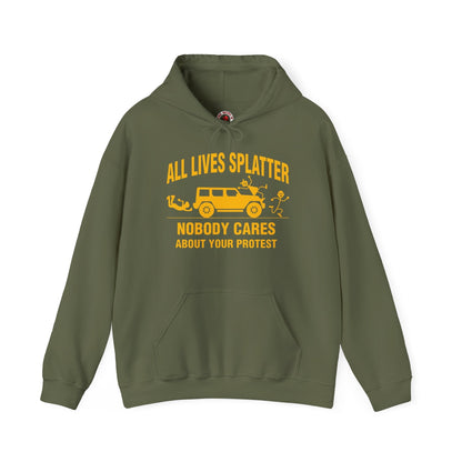 All Lives Splatter Hooded Sweatshirt The Devil's Pickle