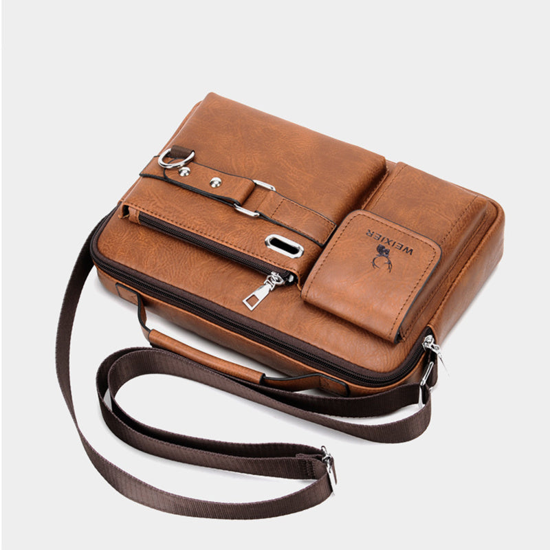 Men's Single-Shoulder Bag, Crossbody Bag, Business Messenger Bag, Shoulder Bag, Handbag, Casual Bag for Men NovaCart