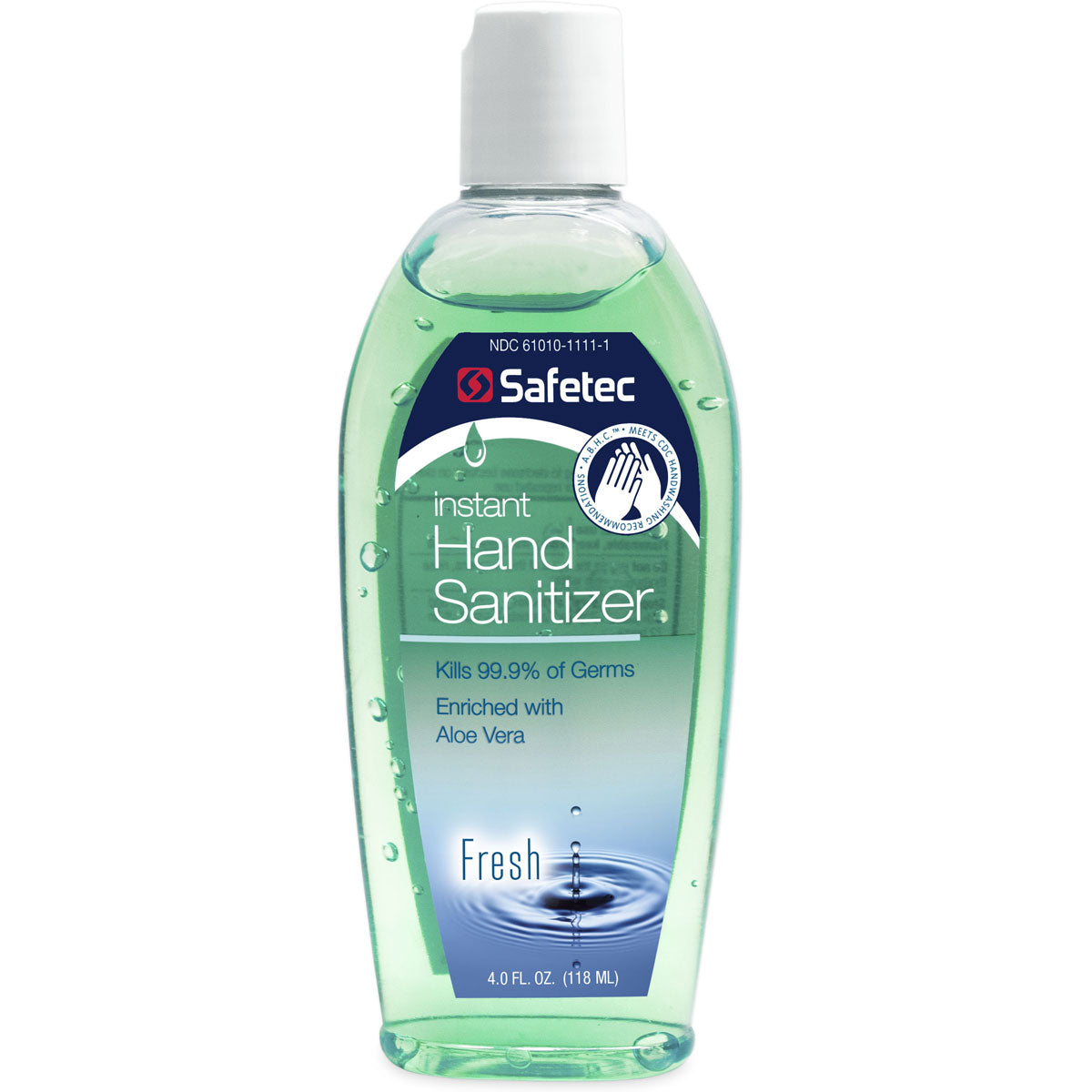 Hand Sanitizer Fresh, 4 oz. Squeeze Bottle quakekits.com