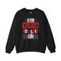 Gym? I thought You Said Gin Crewneck Sweatshirt The Devil's Pickle