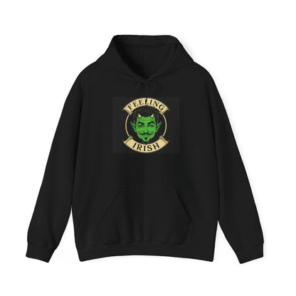 Devilishly Irish Hooded Sweatshirt Country in My Heart