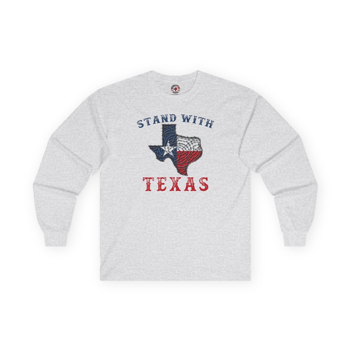 Stand With Texas Long Sleeve Tee The Devil's Pickle