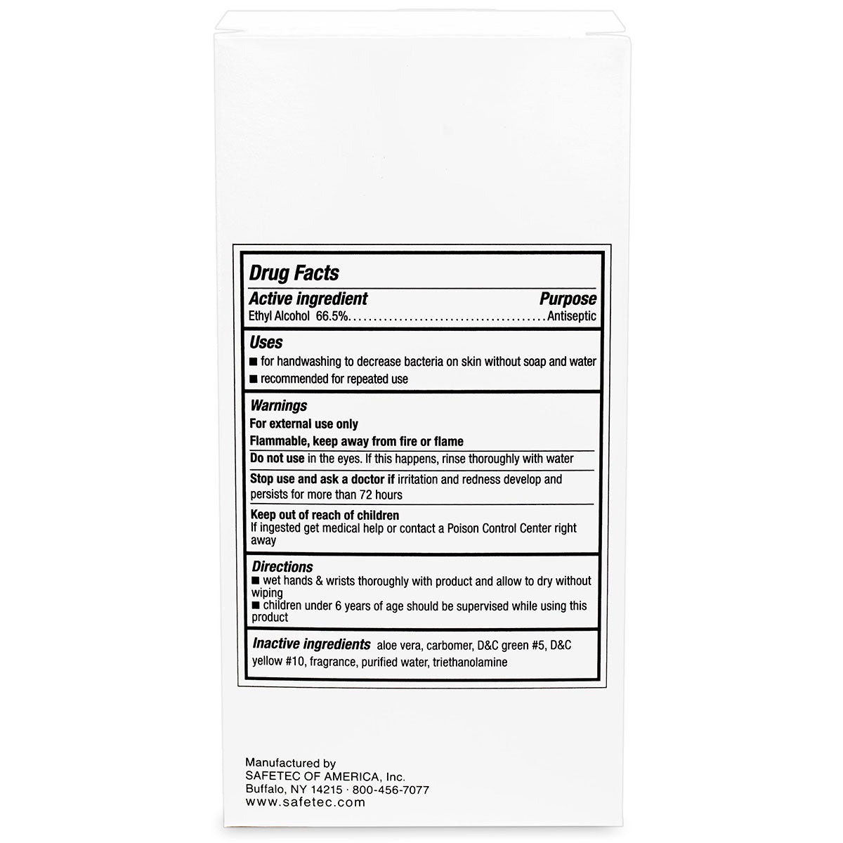 Hand Sanitizer Fresh, .9gm. Pouch, 144 per box quakekits.com
